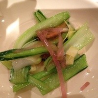 南国酒家 原宿本店 - 青菜の炒め物