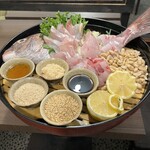 あおい - 真鯛の姿造り。