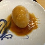 釜揚げうどん岡じま - おでん(玉子) 120円(税込)(2024年8月15日撮影)