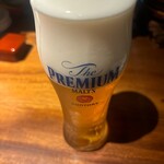 酒BARのおでん バンチョーサン - 生ビール