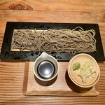 蕎麦切り 旗幟 - 田舎蕎麦900円