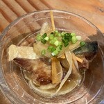 蕎麦切り 旗幟 - お通し310円