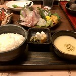 網元の宿 ろくや - とろろご飯セット