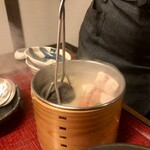 網元の宿 ろくや - 焼き石で調理