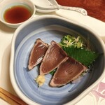 梅の花 - 鰹のたたき