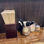 中華そば いぶき - 卓上アイテム♪