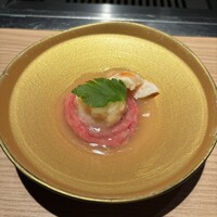 うしうらら - サーロインと海老真薯
