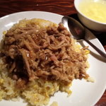 上海餐室 - 豚肉かけチャーハン（850円）