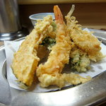 いもや - てんぷら定食　650円