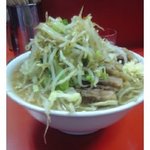 ラーメン二郎 神田神保町店 - 小豚/ヤサイ/ニンニク/カラメ - 750円