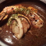 ３丁目のカレー屋さん  - 12.10.02 シーフードカレー(1500円)