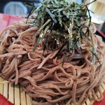 そば処 壱 - タレカツ丼セットの蕎麦