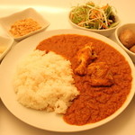 カレー オオバ - 定番の【極上チキンカレー】