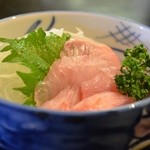 彩味庵 - 本日の刺身(金目鯛) 510円。