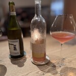 Itsuki - ワインペアリング　ソムリエさんのご厚意でそれぞれ別のワインを選定していただきました。