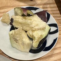 あぐー豚しゃぶしゃぶ専門店 とり央 別邸 - 水茄子の刺身