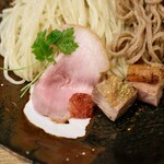 飯田商店 - つけ麺のチャーシュー