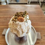 comugi - ほうじ茶ミルクかき氷