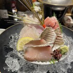 きじま 戸塚本陣 - お造り5点盛り