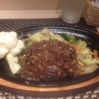和食鉄板 銀座 朔月 - ハンバーグランチ