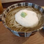 まき埜 - ●ﾗﾝﾁ。単品。中生ﾋﾞｰﾙ700+蕎麦(辛味大根おろし1330(大盛500)+冷ｶｹとろろ1400(大盛500))=4,430円 