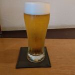 まき埜 - ●ﾗﾝﾁ。単品。中生ﾋﾞｰﾙ700+蕎麦(辛味大根おろし1330(大盛500)+冷ｶｹとろろ1400(大盛500))=4,430円 
