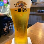 chinois 蓮歩 - 乾杯ビール♪(*^^)o∀*∀o(^^*)♪