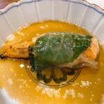 chinois 蓮歩 - 海老の蒸し春巻き