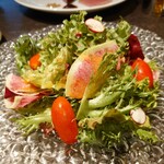 洋食 つばき - 生野菜サラダ