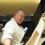 照寿司 - インバウンド大好きポーズ　…これも真似が増えましたね(笑