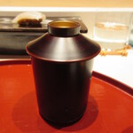 照寿司 - 味噌汁、青ネギたっぷり