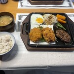 炭焼き俵バーグ 寛屋 松原店 - 