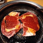 焼肉きんぐ - リブロースステーキ？なんだっけ？