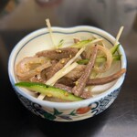 ホルモン牛若 - お通し