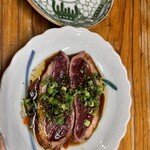 かも料理　まりも本店 - 2024.8突き出し？の鴨からして最高‼︎