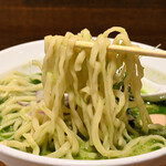 NIBOSHI MANIA - 冷やしアサリニラ煮干ソバ