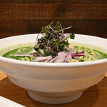 NIBOSHI MANIA - 冷やしアサリニラ煮干ソバ