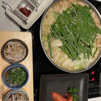 博多もつ鍋 やま中 博多店 - 博多名物明太子付き笑