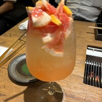 焼肉 牛者 - おすすめ超生グレープフルーツサワー