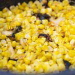 うを徳 - 2024.8 勝浦産栄螺（さざえ）青森産トウモロコシ「嶽きみ」おこわ