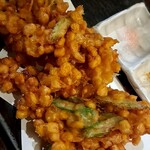 小樽食堂 - とうもろこしのかき揚げ