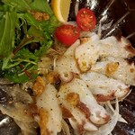 小樽食堂 - タコのカルパッチョ