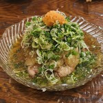 鶏料理・焼きとり　纜 - 鶏の白子ポン酢