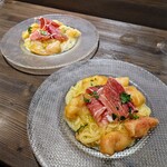 創作イタリアン Gemelli - 桃の冷製カッペリーニ〜生ハムのせ〜