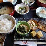 Rakushoku Rakuzakien - 塩さば＆とろろ定食