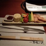 260250090 - サラダ、生食のホワイトコーンとハムが旨い