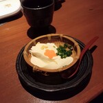 飛騨牛一頭家 馬喰一代 - 自家製豆腐、お出汁かけて食べると旨し