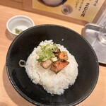 らぁ麺 鳳仙花 - 金目鯛茶漬け