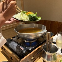 神戸牛 しゃぶしゃぶ おもき 離れ 銀座店 - 