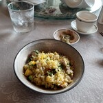 中国飯店 麗穂 - ゴーヤと焼豚入りチャーハン